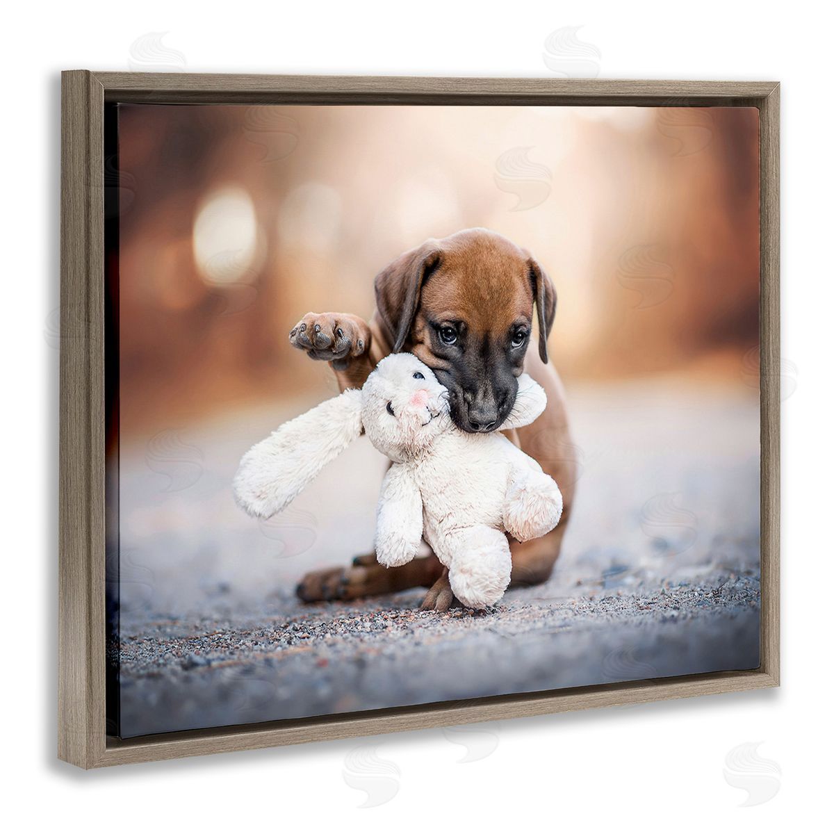 Natalie Grosse Puppy with Plushie Toy