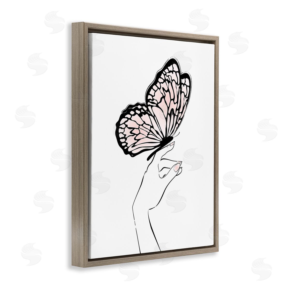 Martina Pavlova Minimal Hand & Butterfly