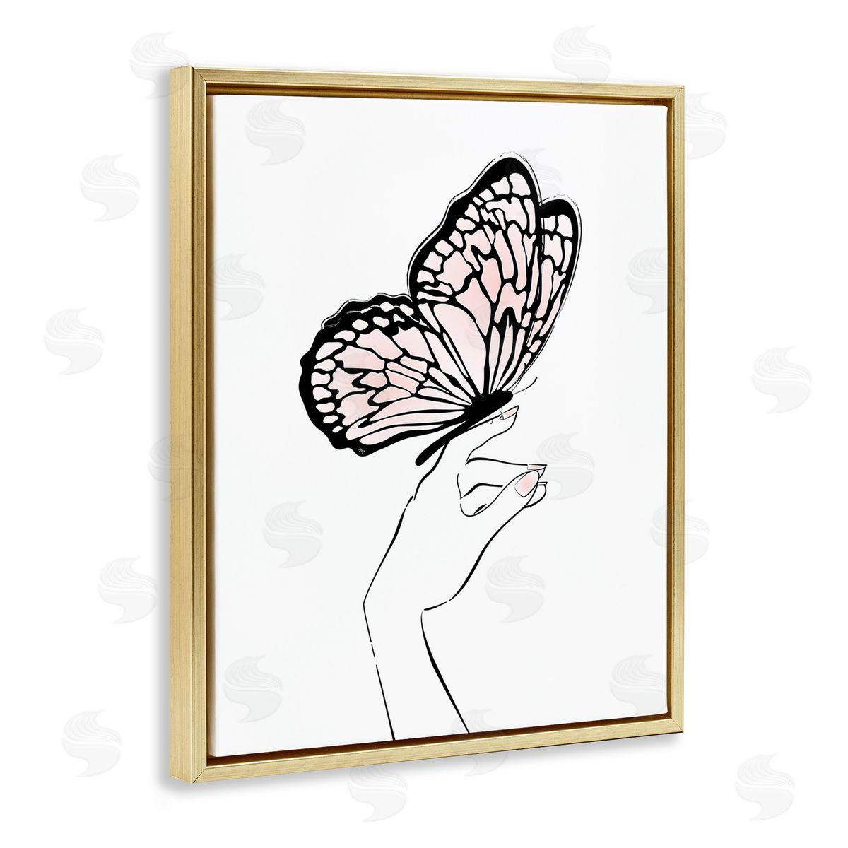 Martina Pavlova Minimal Hand & Butterfly