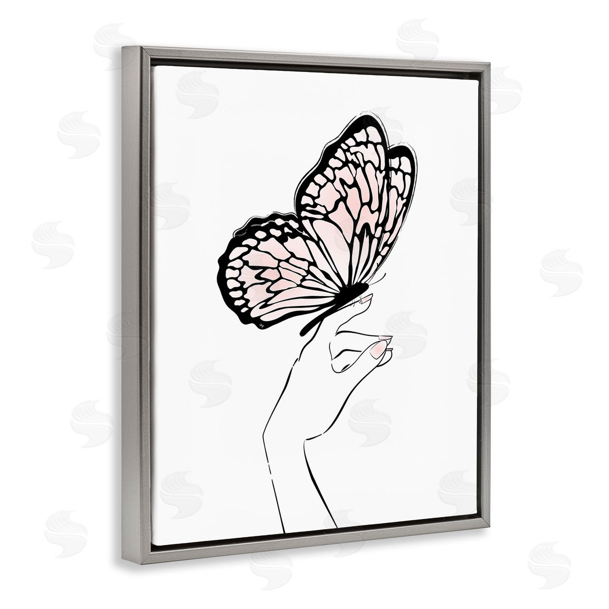 Martina Pavlova Minimal Hand & Butterfly