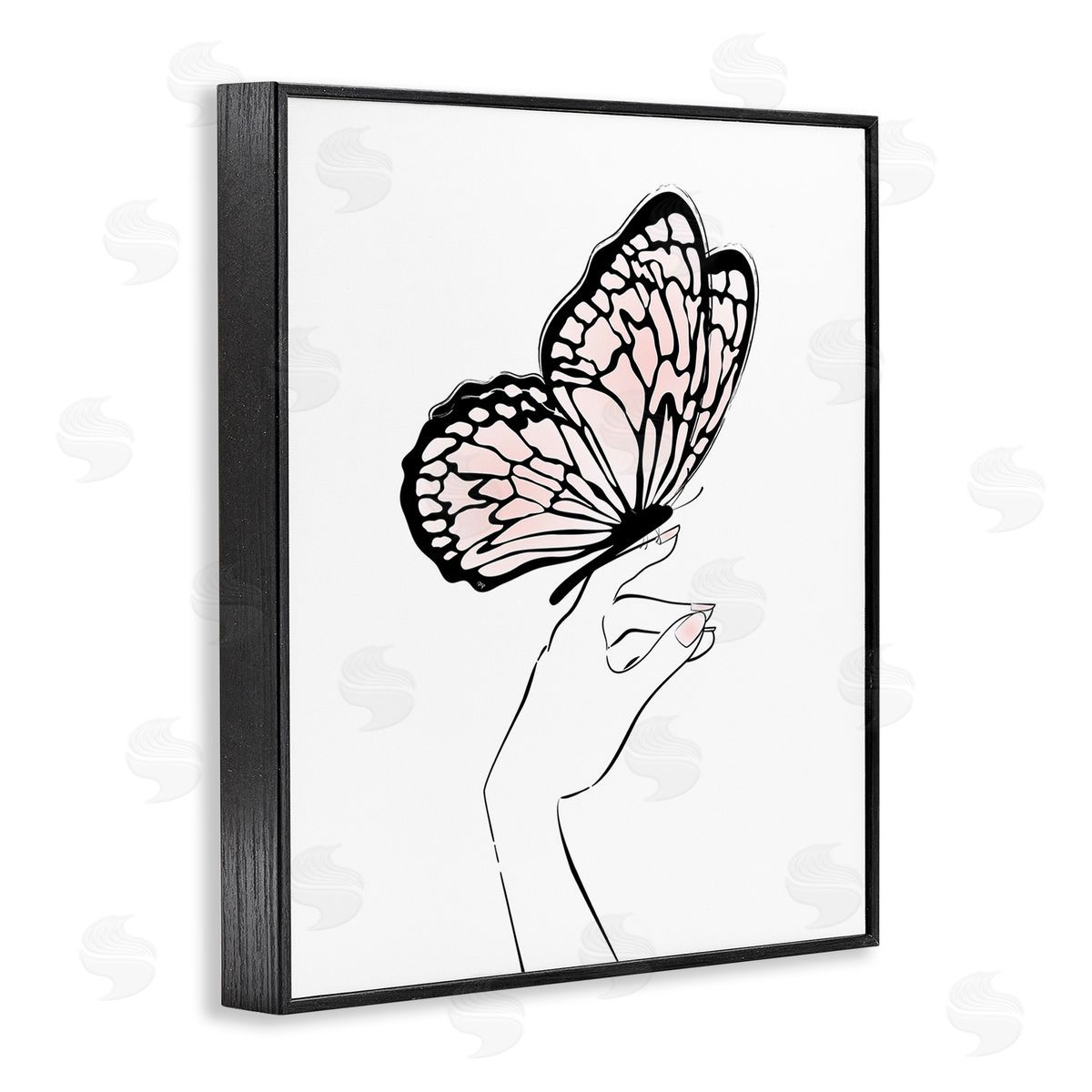 Martina Pavlova Minimal Hand & Butterfly