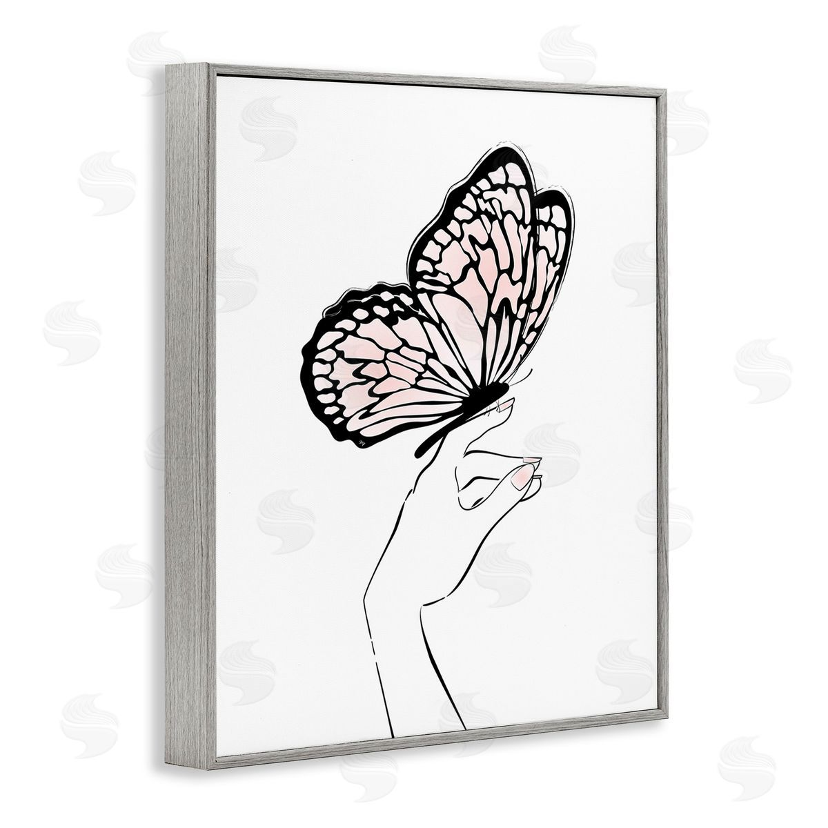 Martina Pavlova Minimal Hand & Butterfly