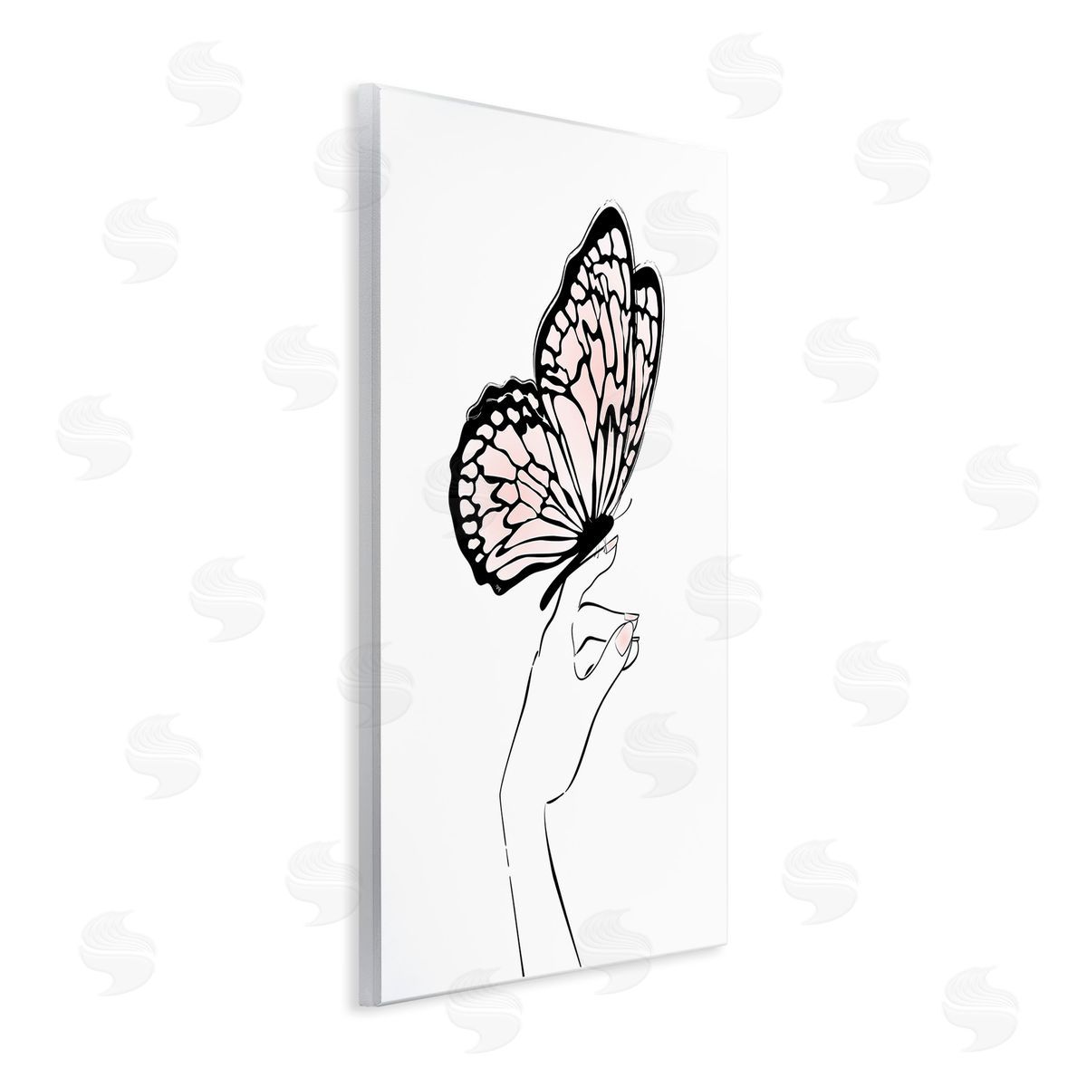 Martina Pavlova Minimal Hand & Butterfly