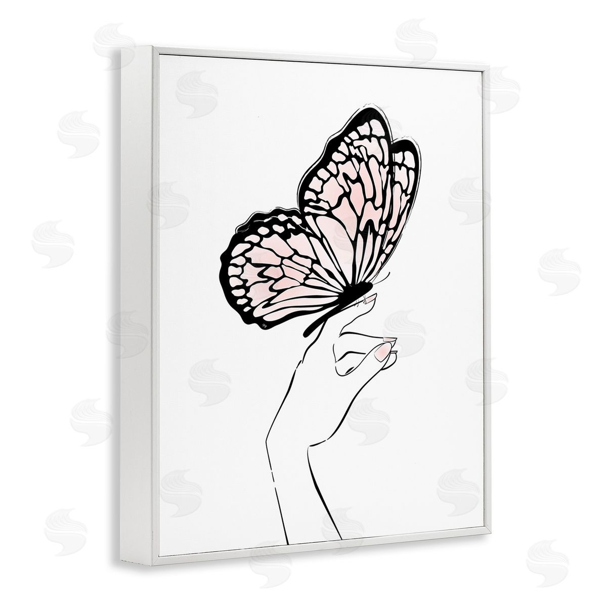 Martina Pavlova Minimal Hand & Butterfly