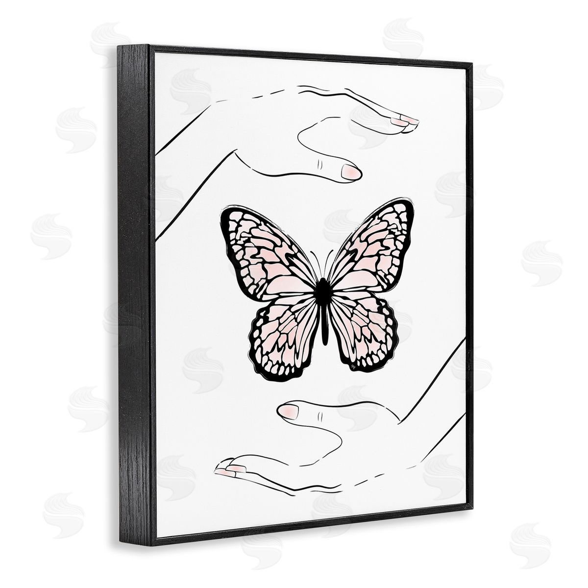 Martina Pavlova Hands & Pink Butterfly