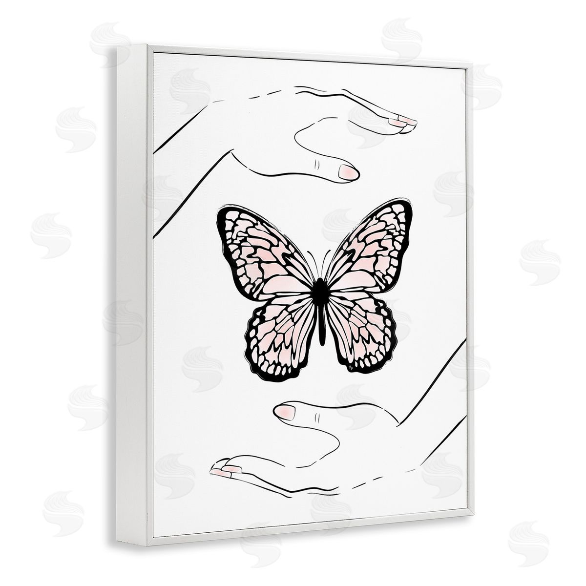 Martina Pavlova Hands & Pink Butterfly