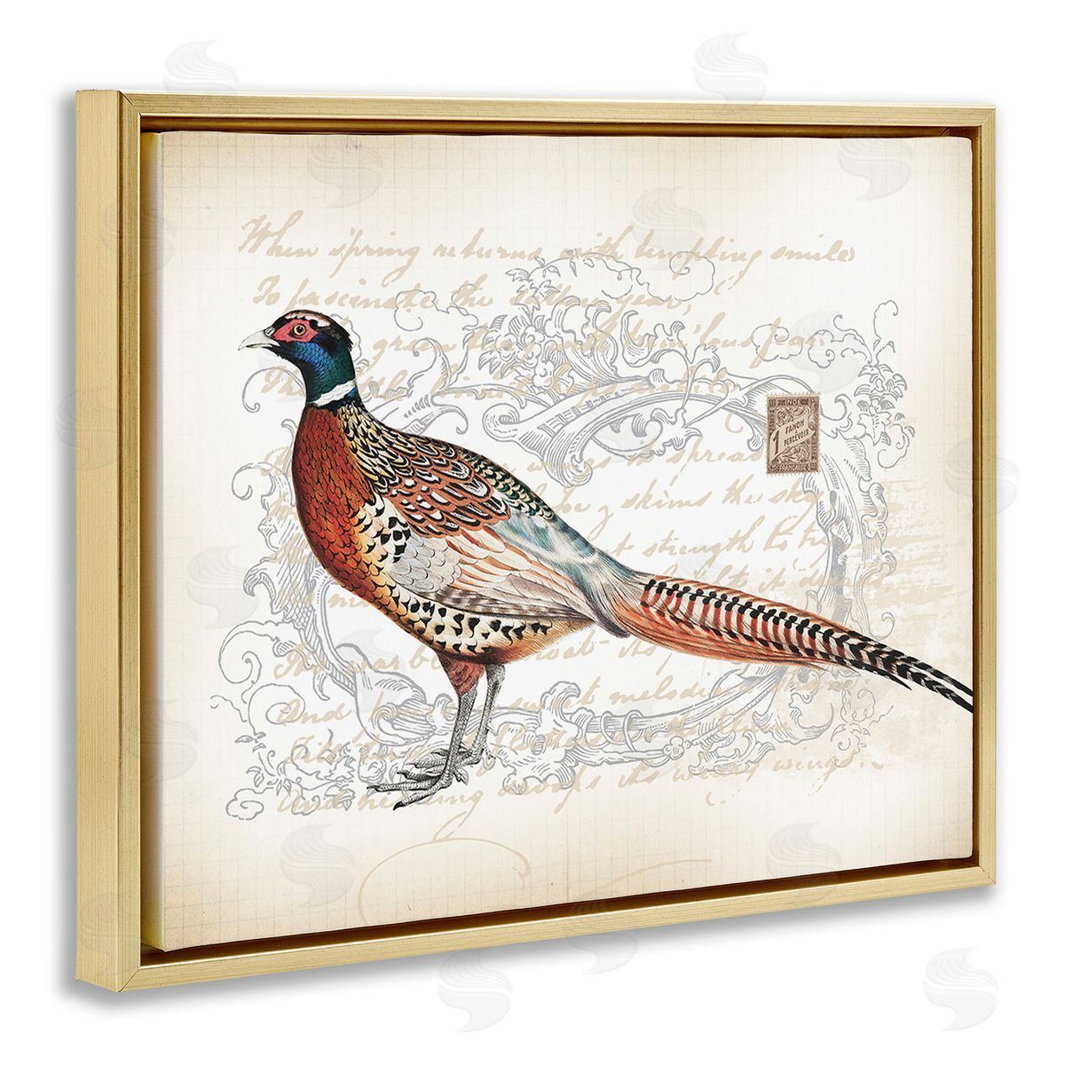 Lula Bijoux & co. Pheasant & Vintage Pattern
