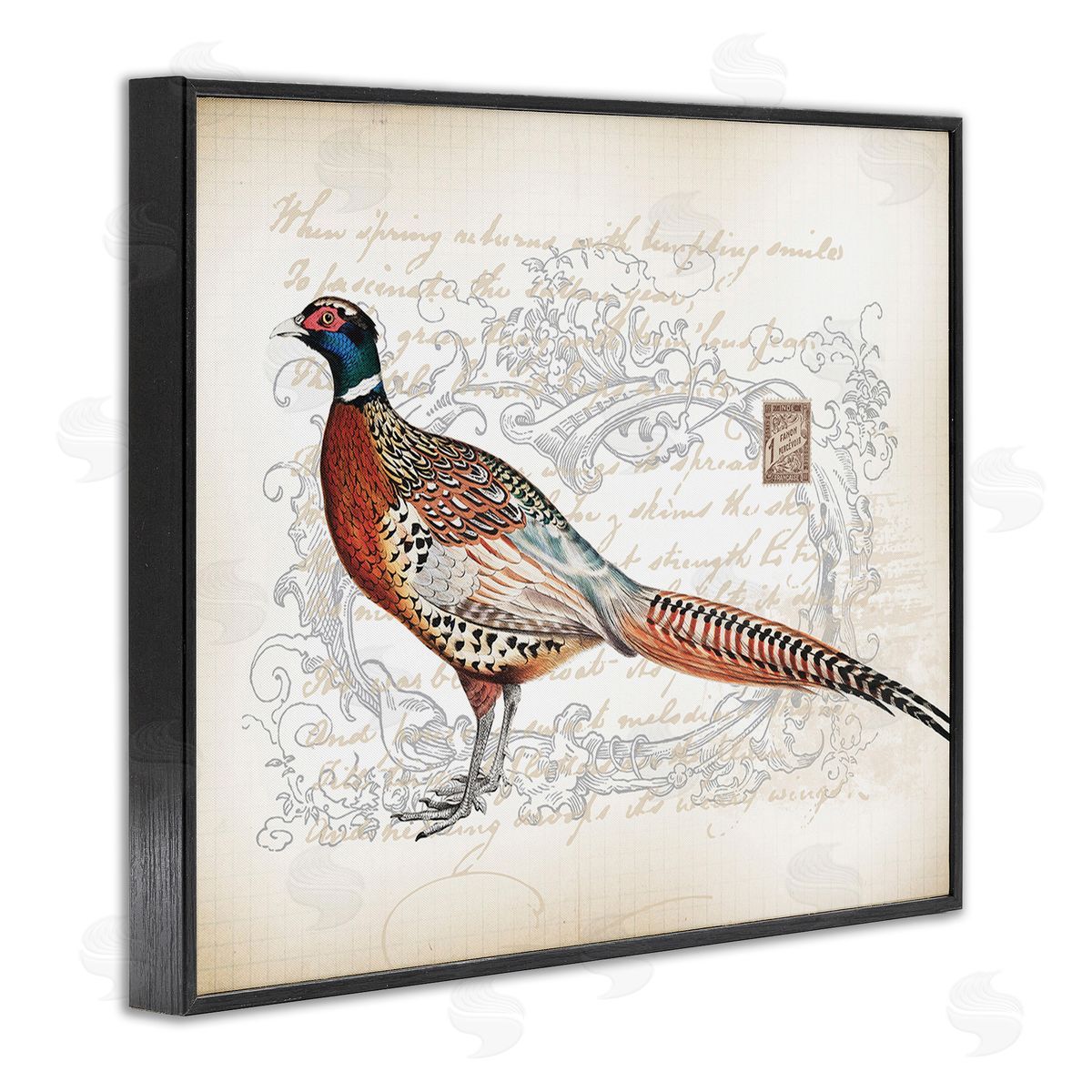 Lula Bijoux & co. Pheasant & Vintage Pattern