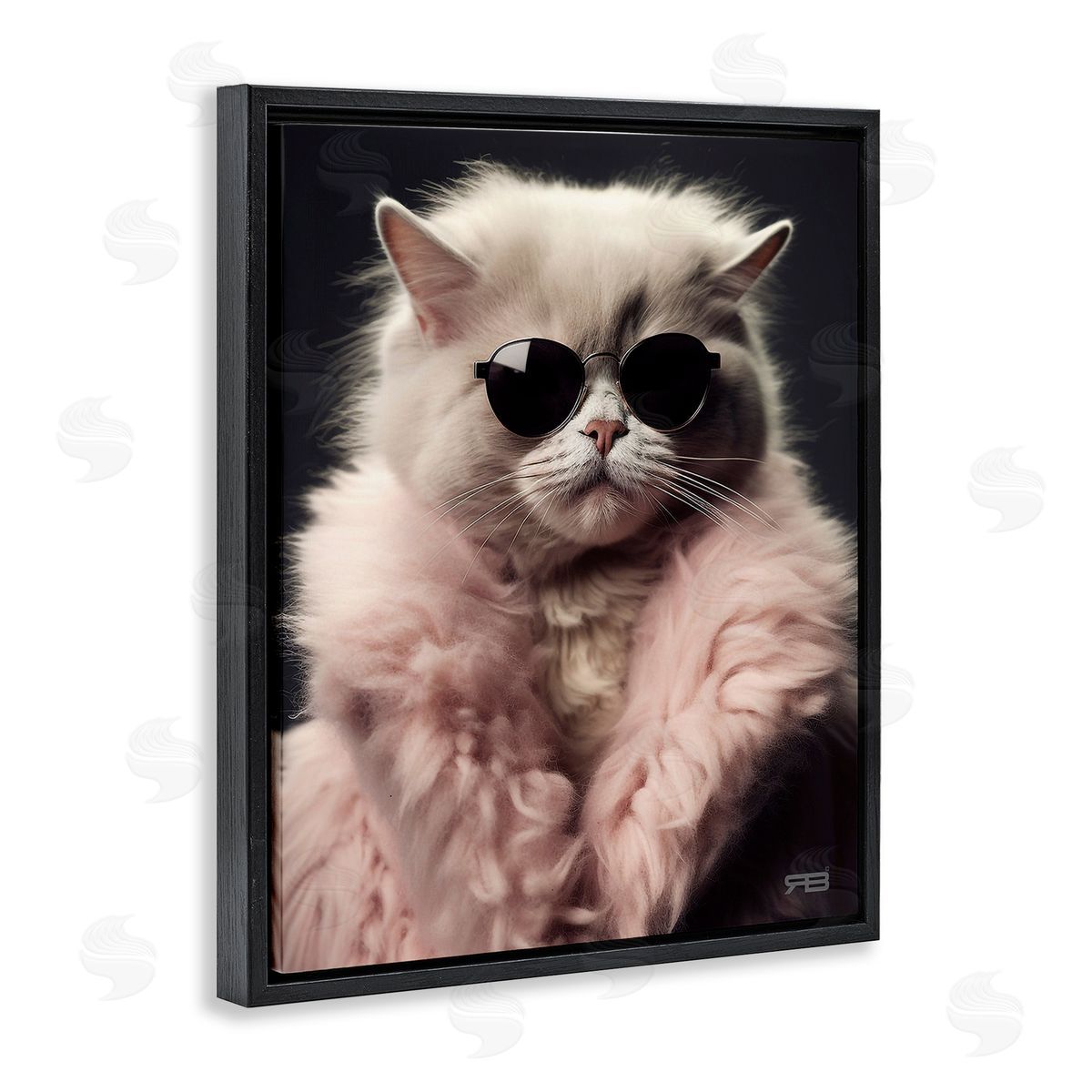 RB Cat in Fur Jacket