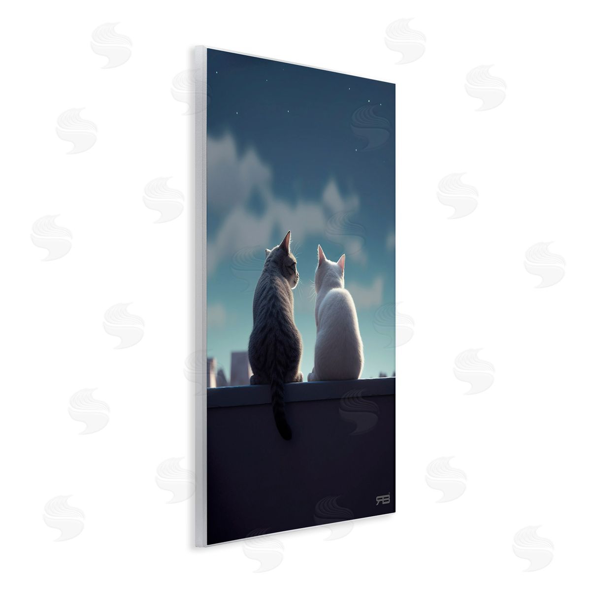 RB Gazing Cat Pair
