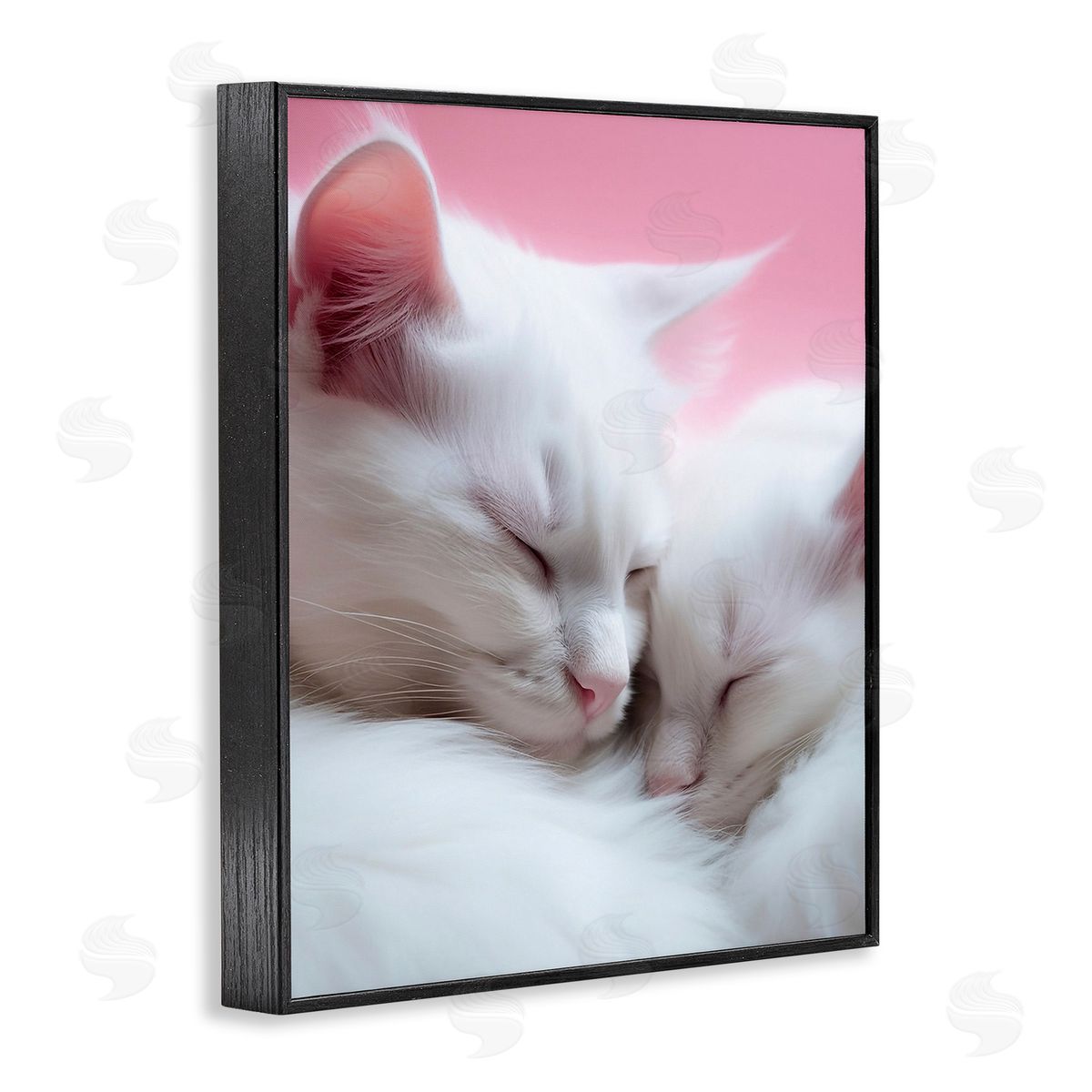 RB Sleeping Cats on Pink