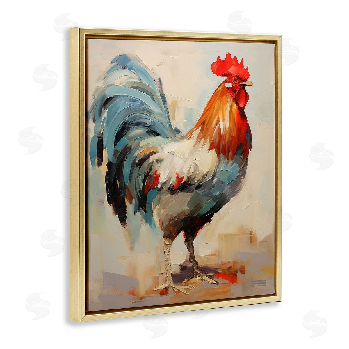 RB Abstract Farmhouse Hen