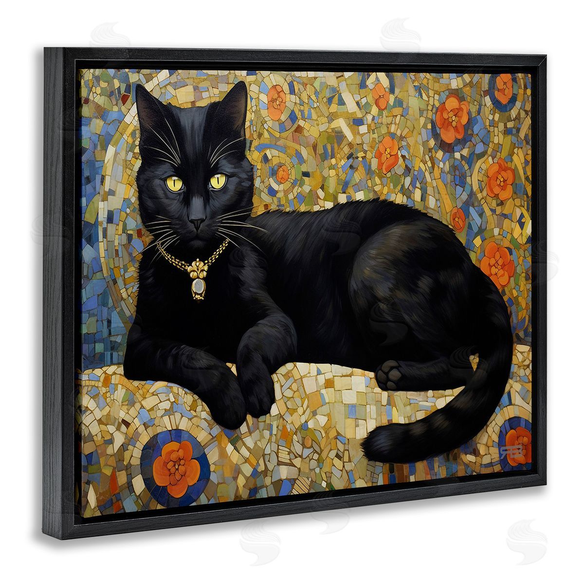 RB Mosaic Patterned Cat