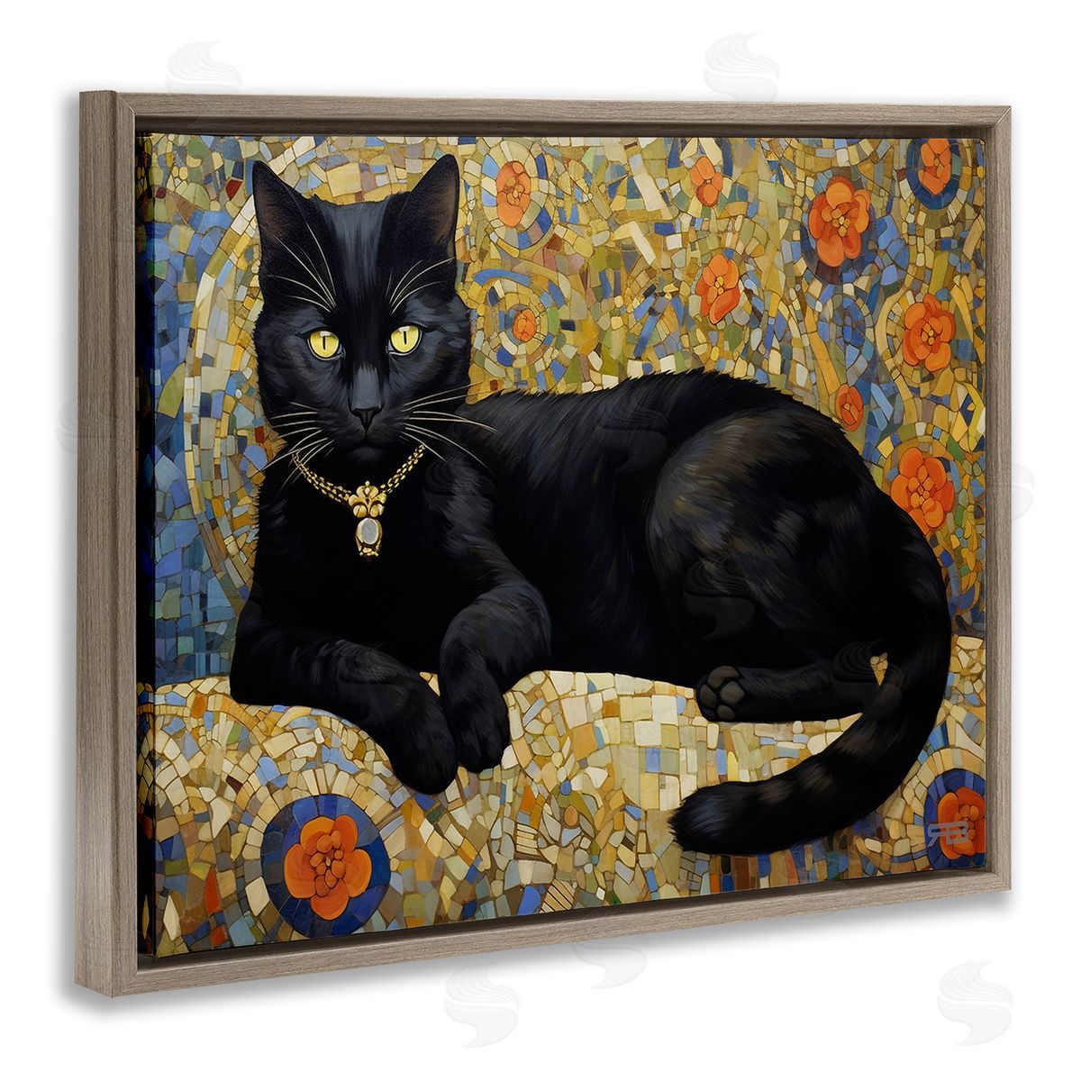 RB Mosaic Patterned Cat