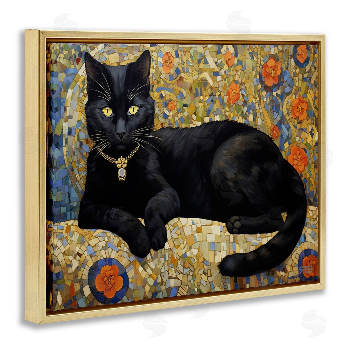 RB Mosaic Patterned Cat