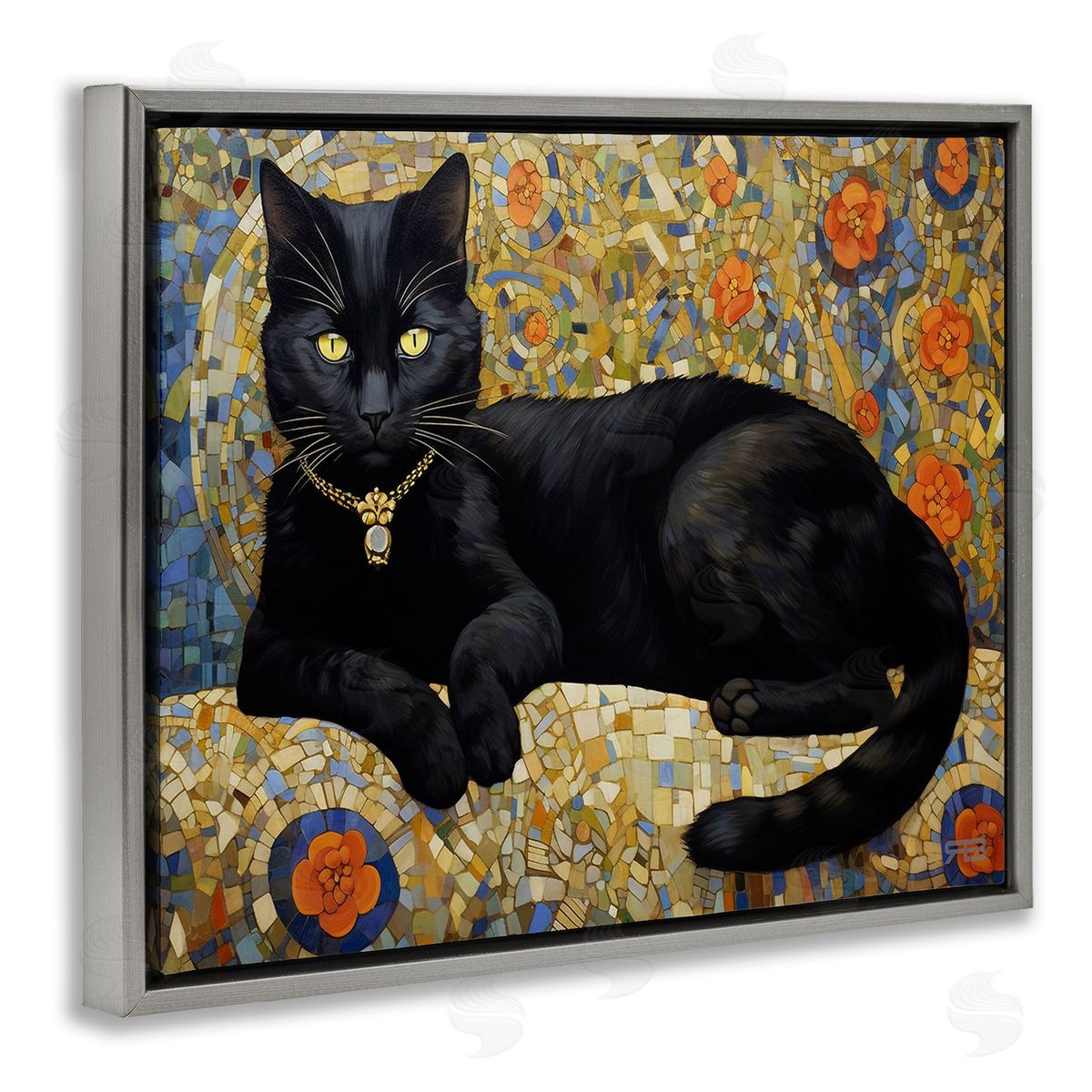 RB Mosaic Patterned Cat