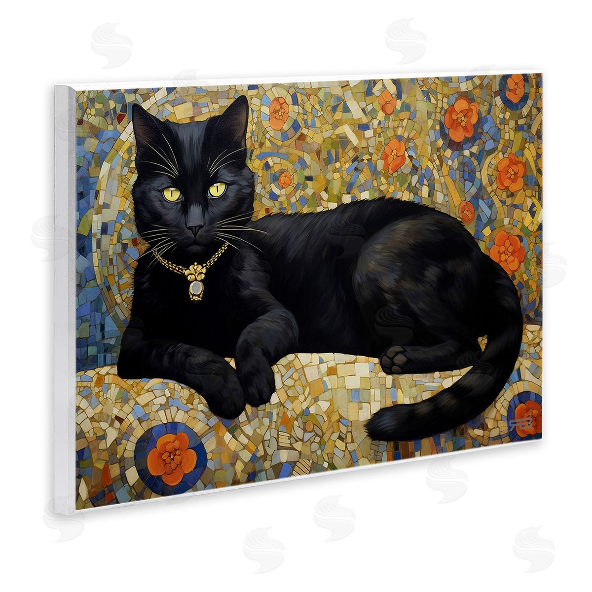 RB Mosaic Patterned Cat