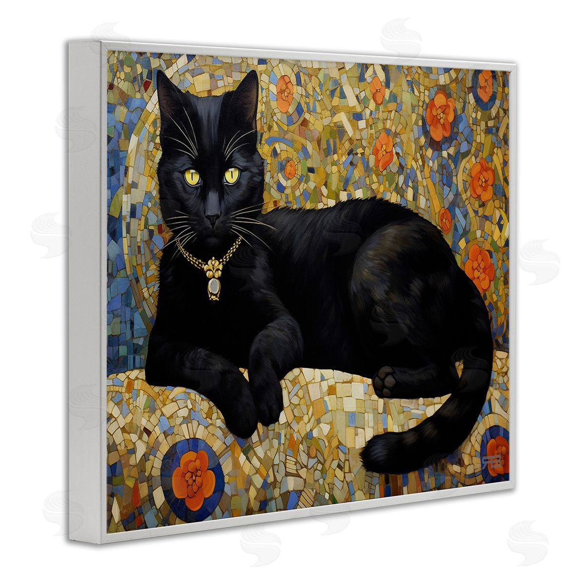 RB Mosaic Patterned Cat