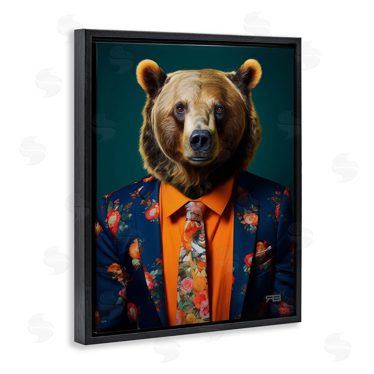 RB Bear in Floral Suit