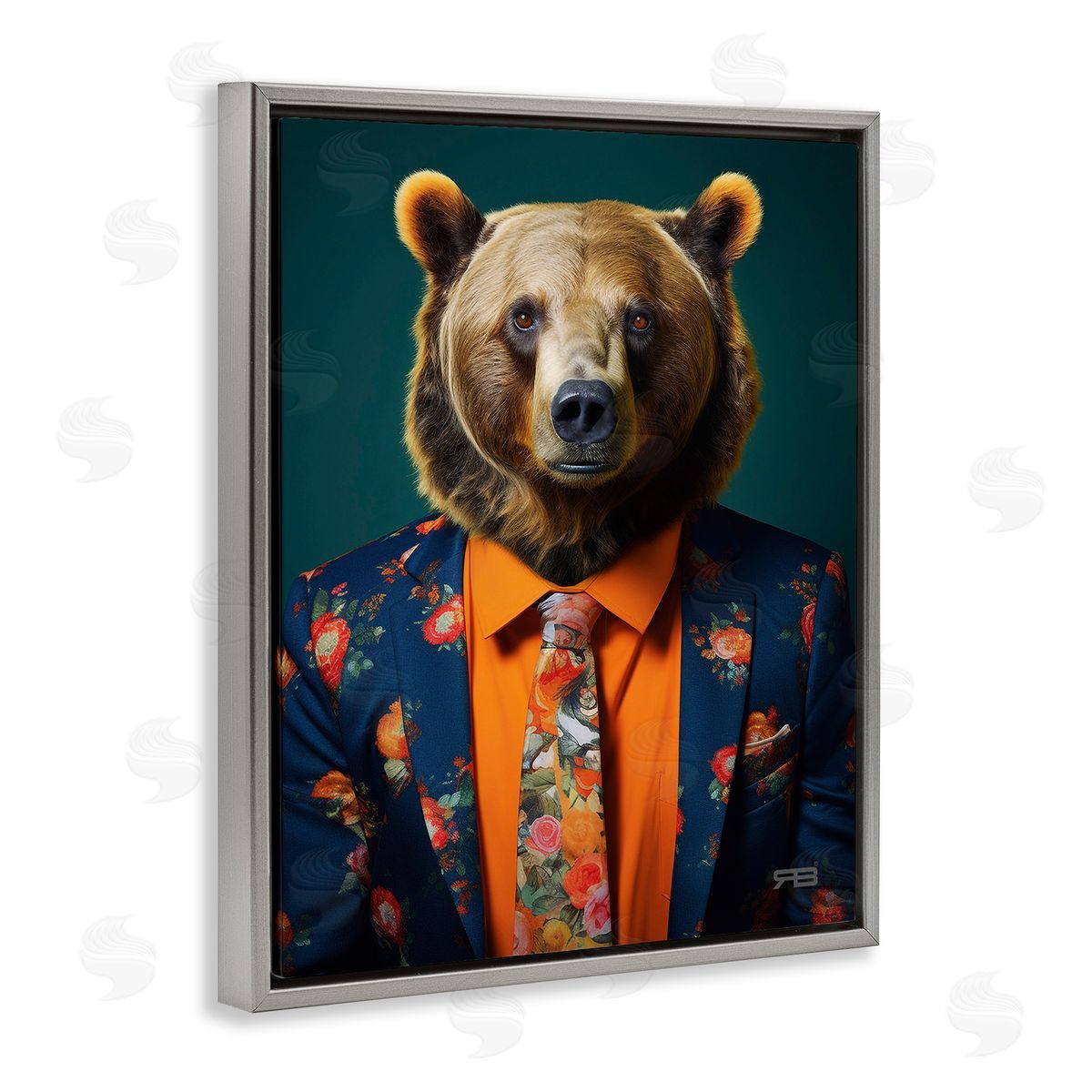 RB Bear in Floral Suit