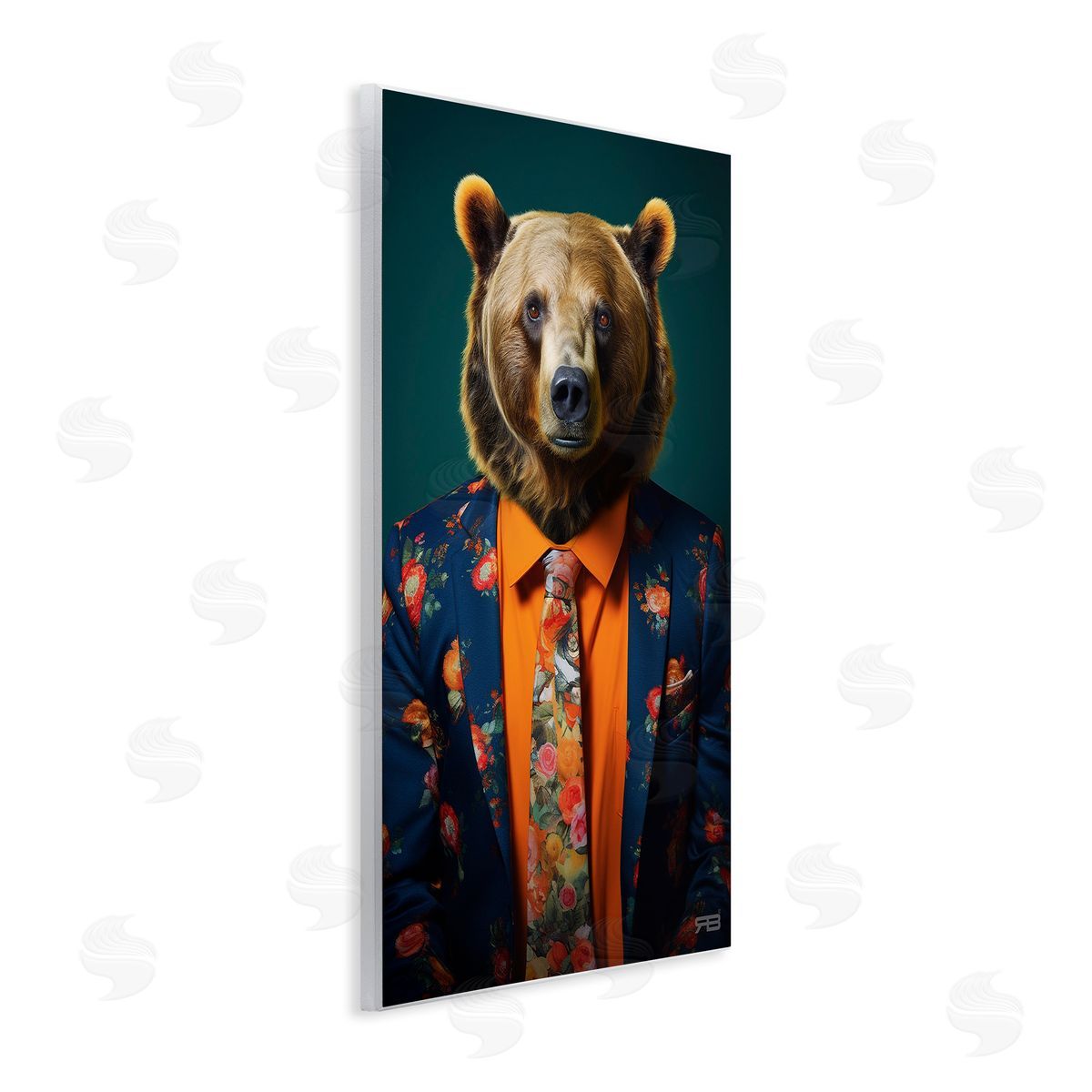 RB Bear in Floral Suit