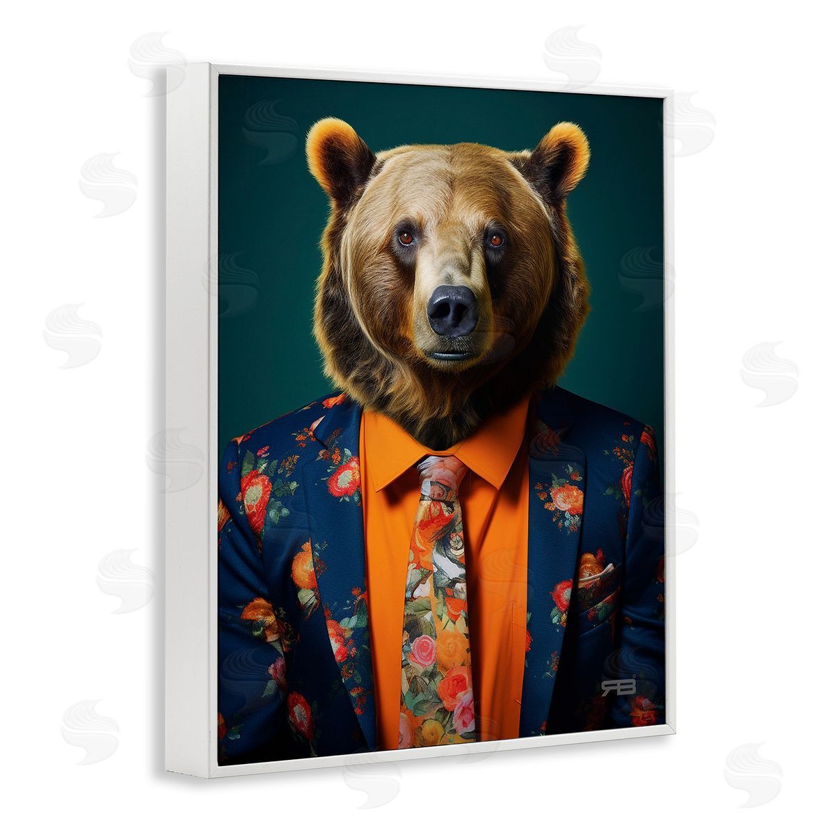 RB Bear in Floral Suit