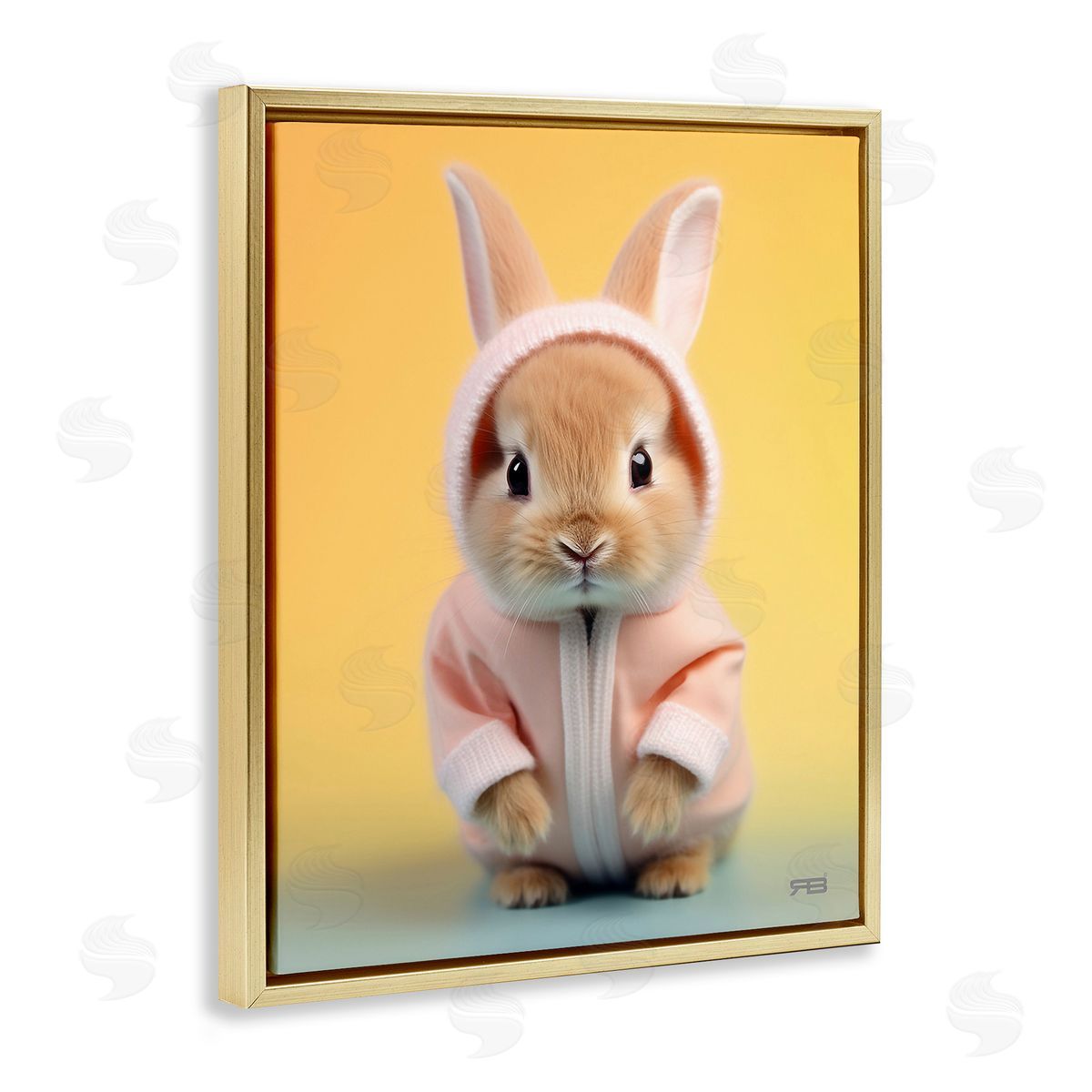 RB Cozy Bunny on Yellow