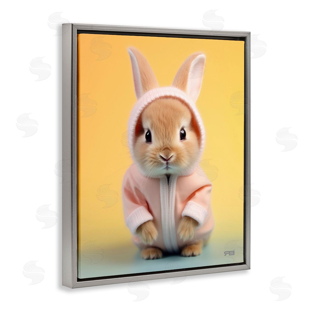 RB Cozy Bunny on Yellow