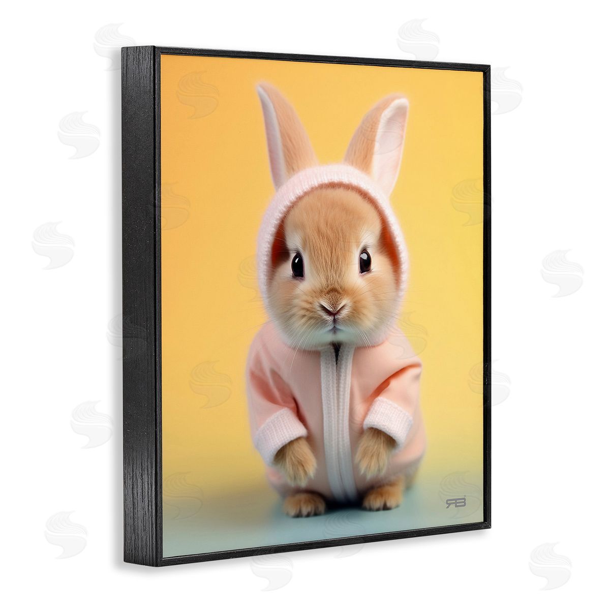 RB Cozy Bunny on Yellow