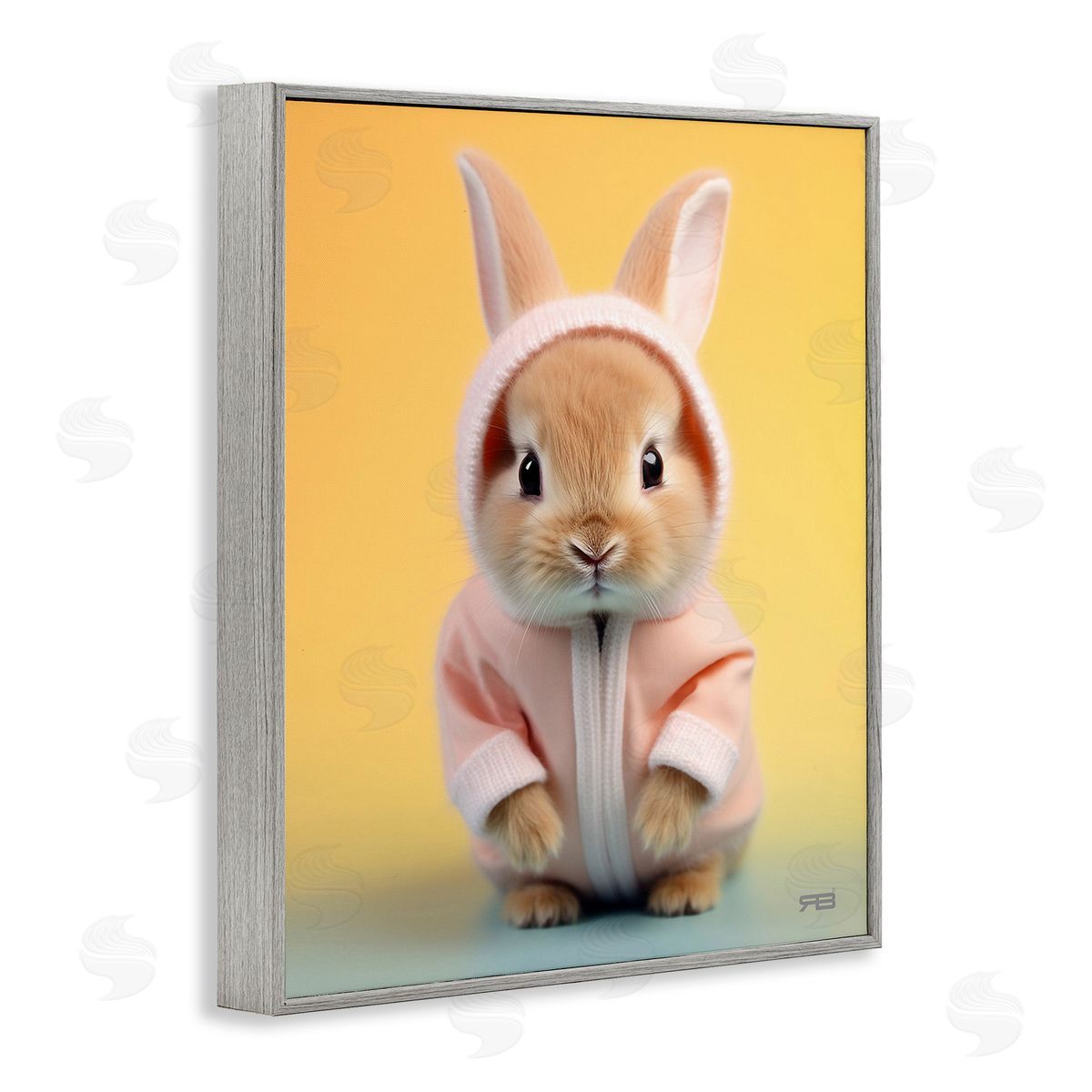 RB Cozy Bunny on Yellow