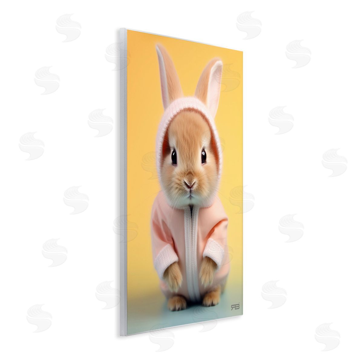 RB Cozy Bunny on Yellow