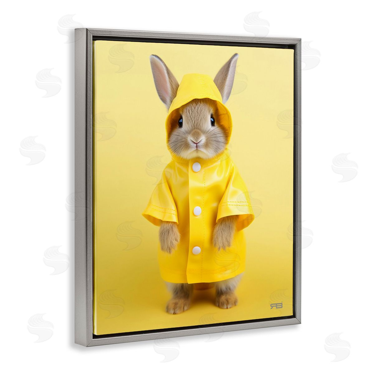 RB Rabbit in Rain Coat