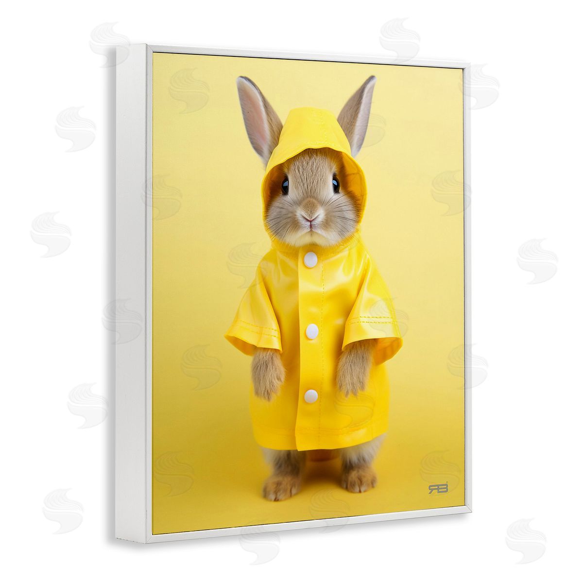 RB Rabbit in Rain Coat