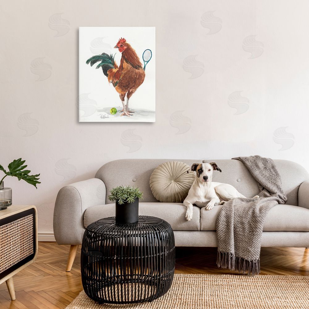 Jennifer Redstreake Tennis Player Rooster