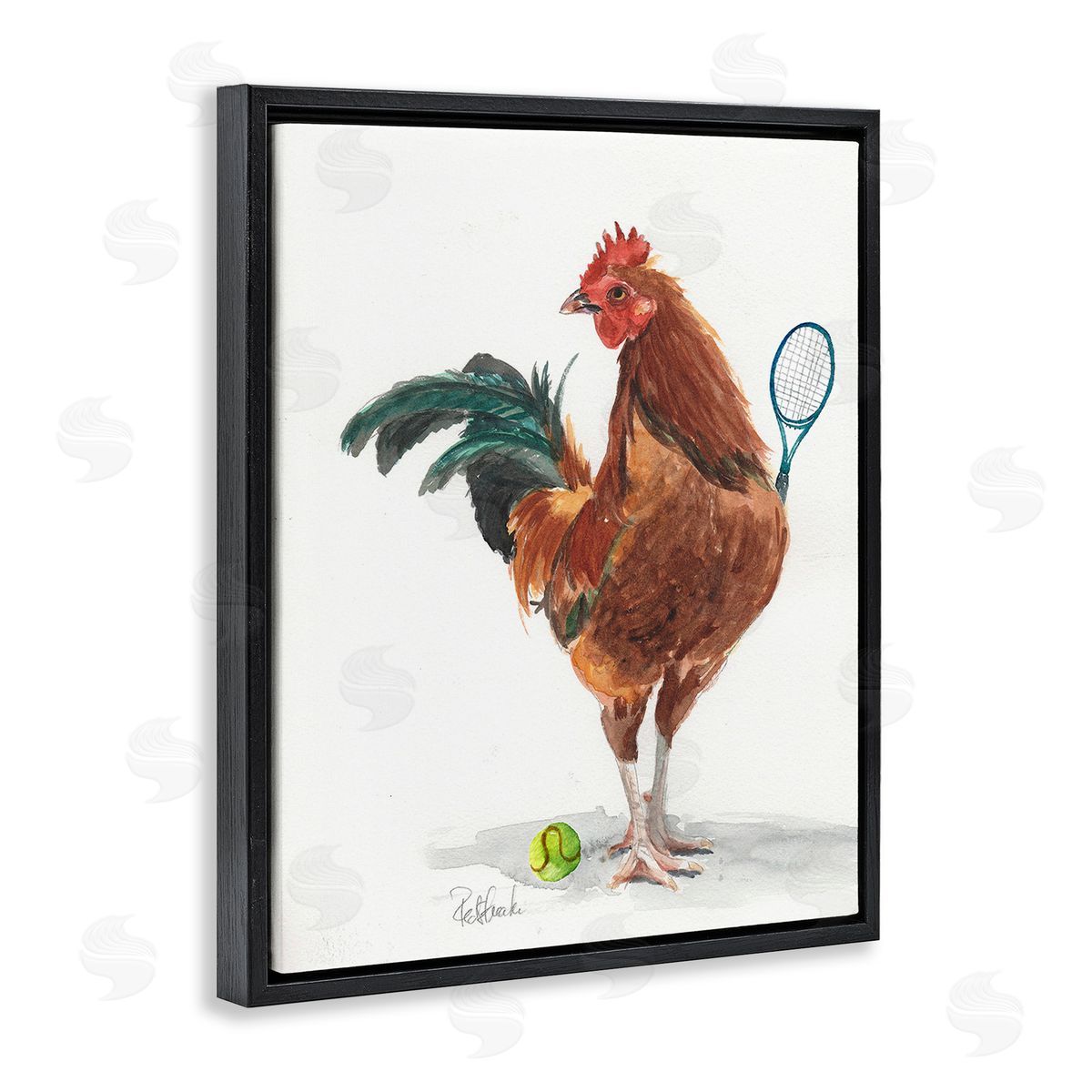 Jennifer Redstreake Tennis Player Rooster