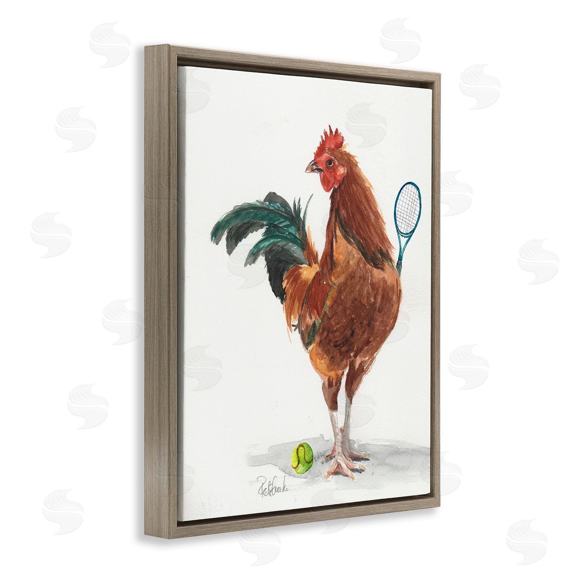 Jennifer Redstreake Tennis Player Rooster