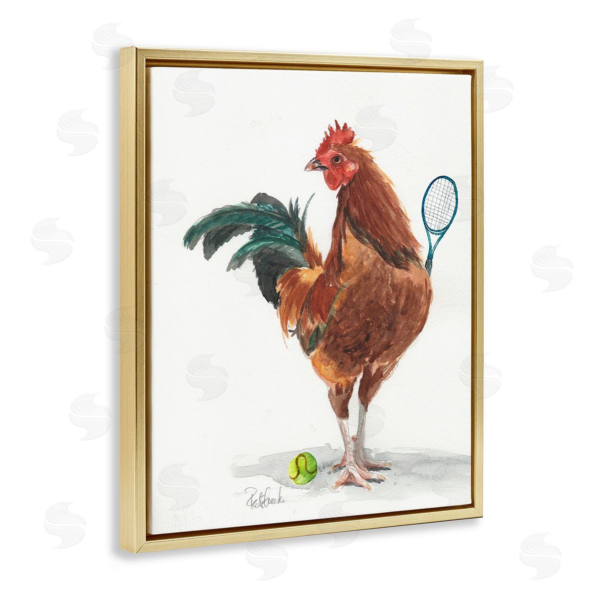 Jennifer Redstreake Tennis Player Rooster