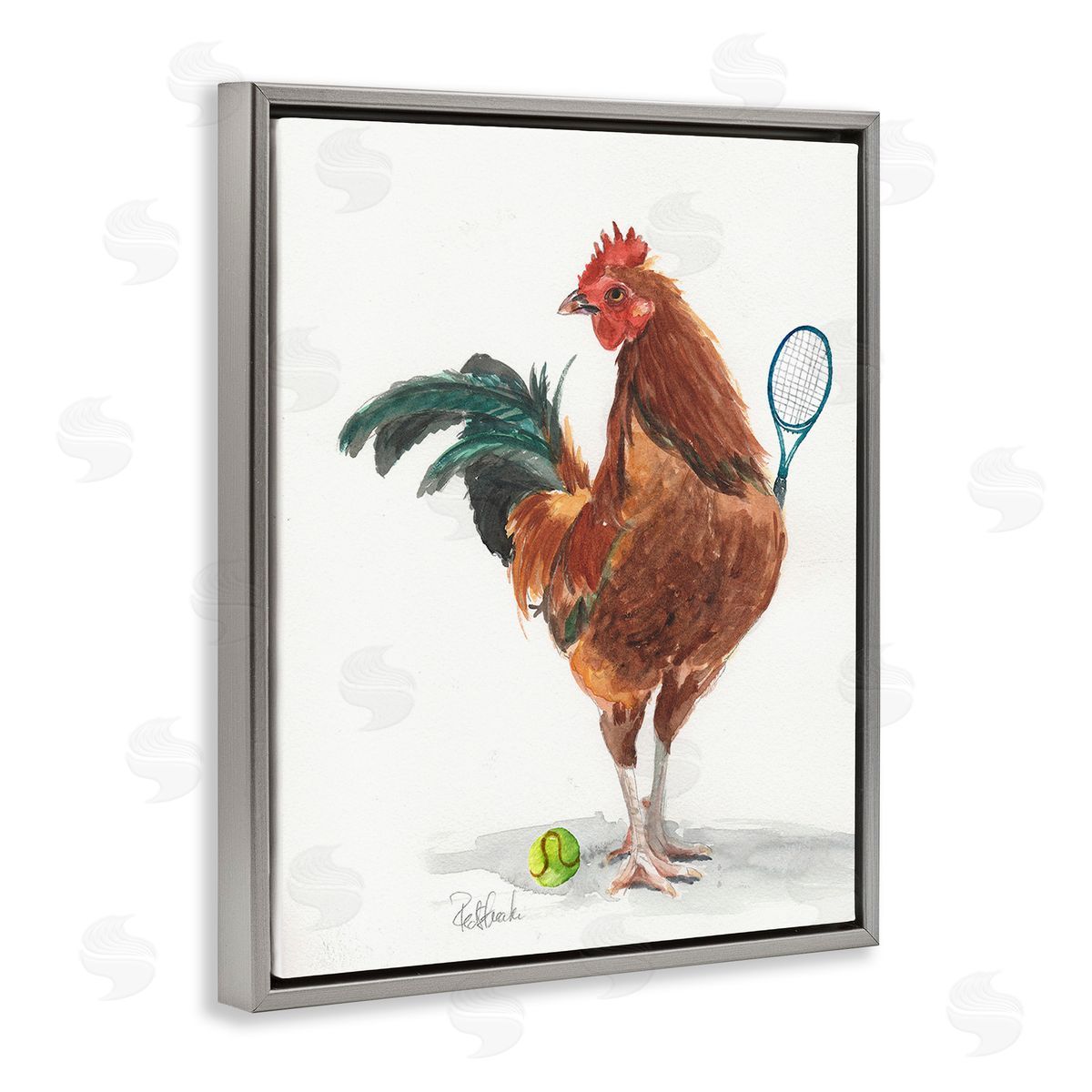 Jennifer Redstreake Tennis Player Rooster