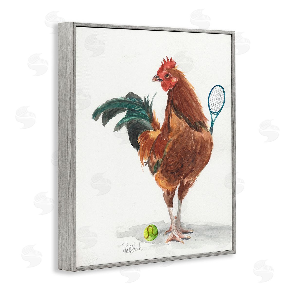 Jennifer Redstreake Tennis Player Rooster