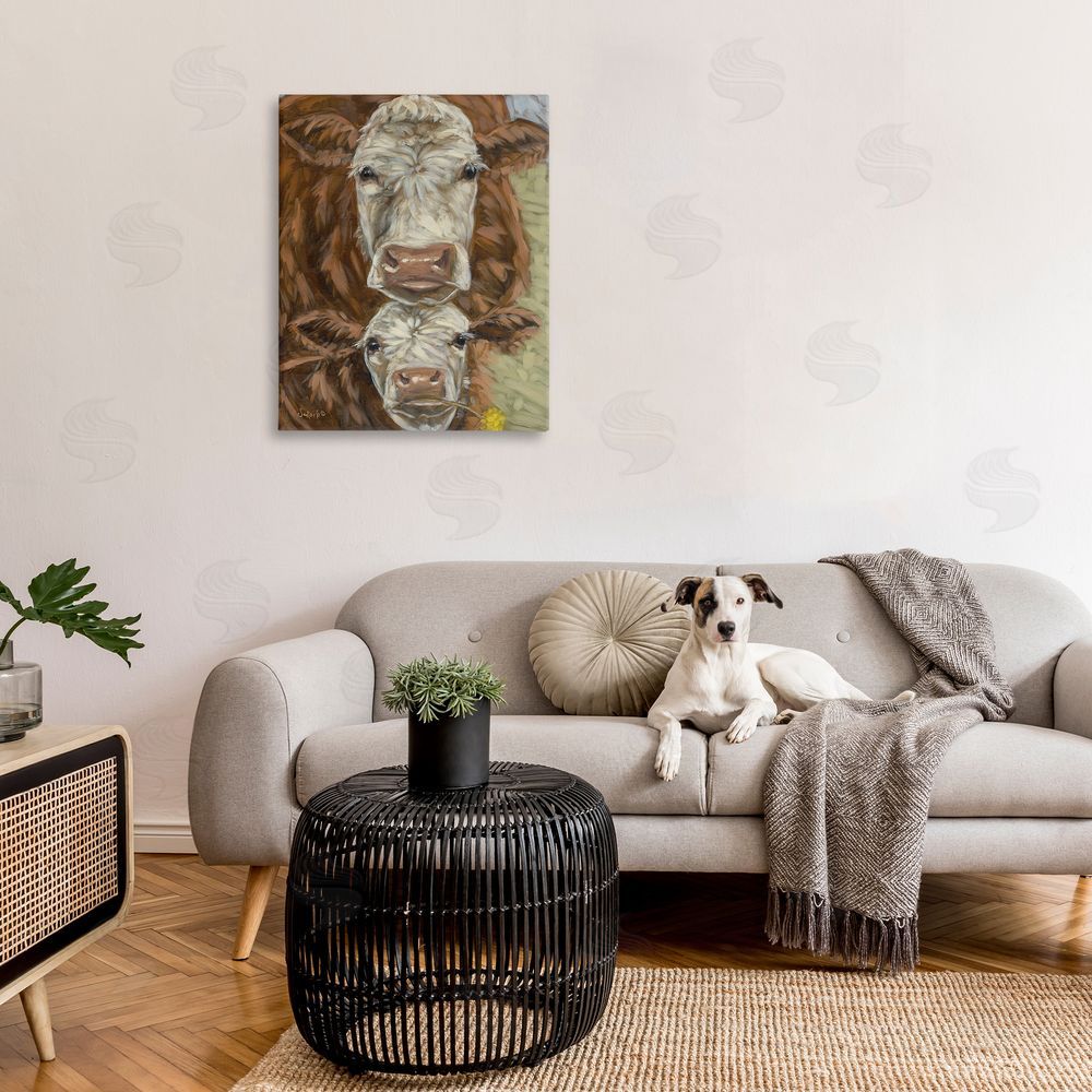 Sara G. Designs Cattle and Calf Gazing