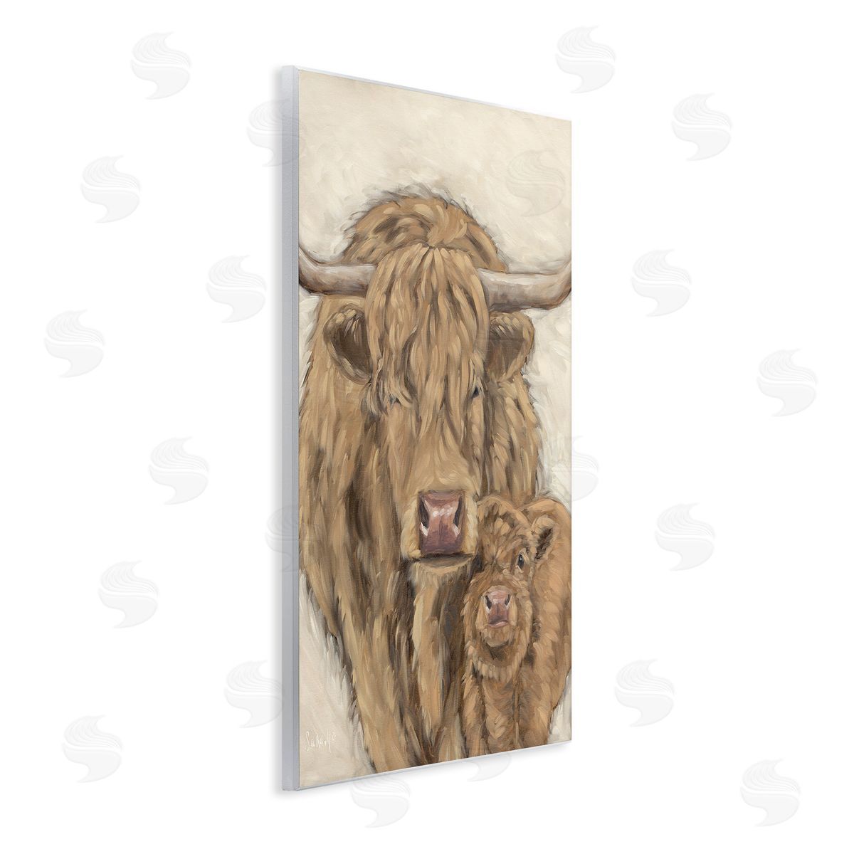 Sara G. Designs Highland Cattle & Calf