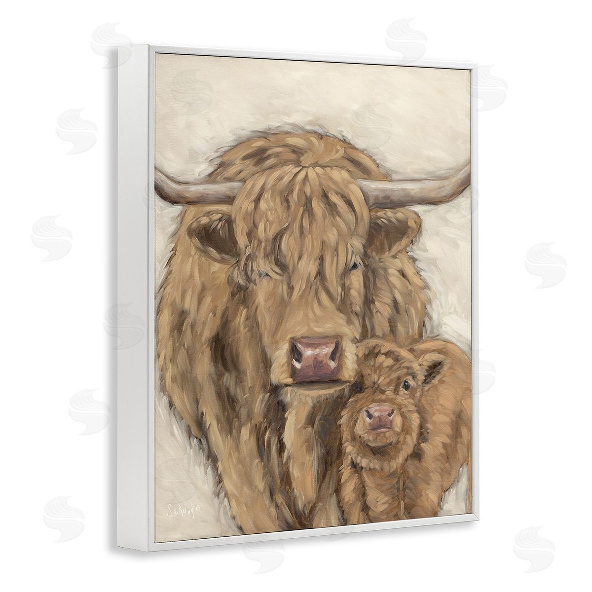 Sara G. Designs Highland Cattle & Calf