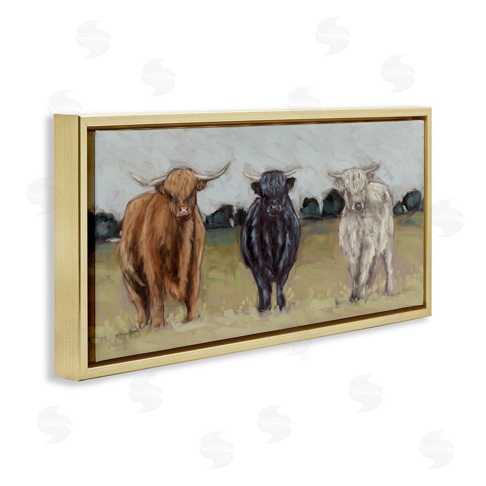 Sara G. Designs Cattle Trio in Pasture