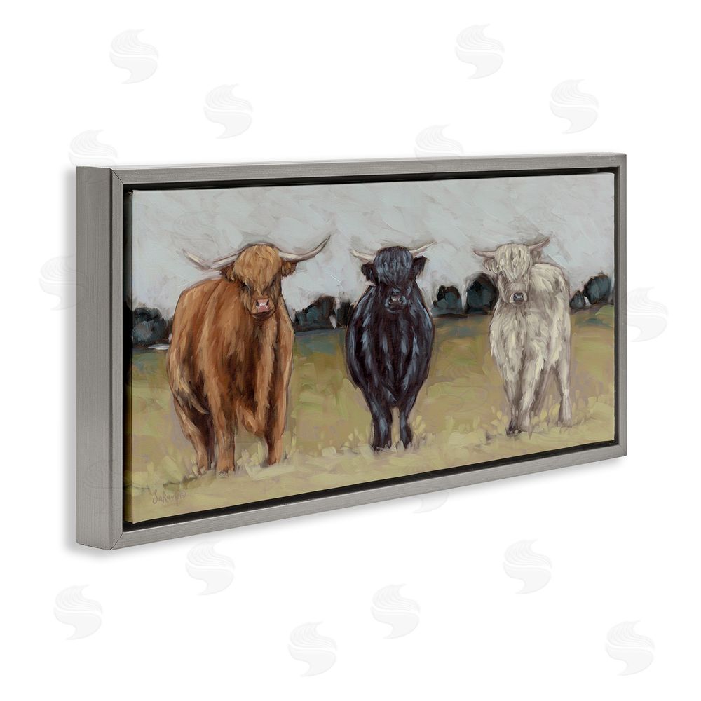 Sara G. Designs Cattle Trio in Pasture