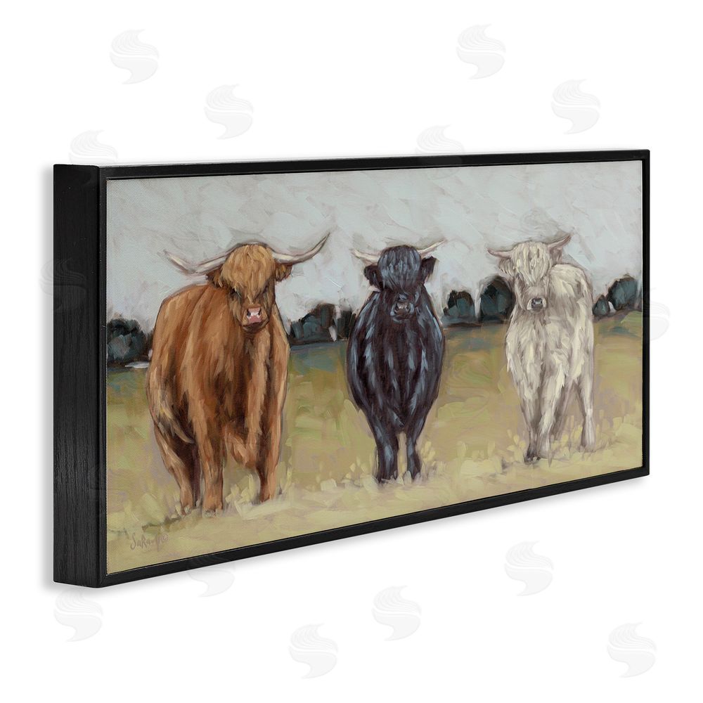 Sara G. Designs Cattle Trio in Pasture