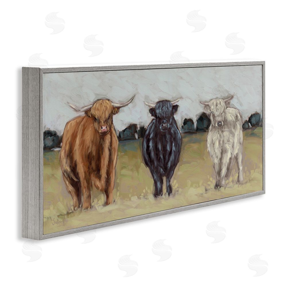 Sara G. Designs Cattle Trio in Pasture