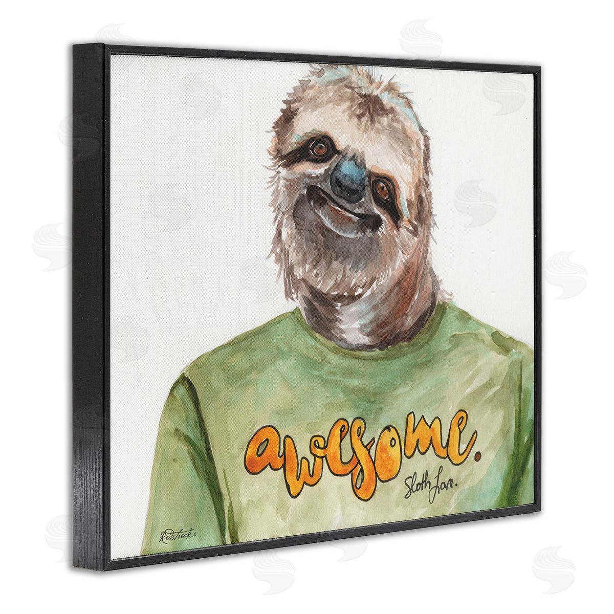 Jennifer Redstreake Sloth with Awesome Shirt