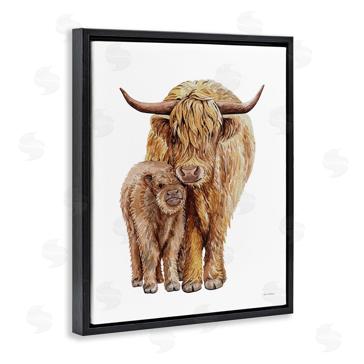 Seven Trees Design Minimal Cattle & Calf