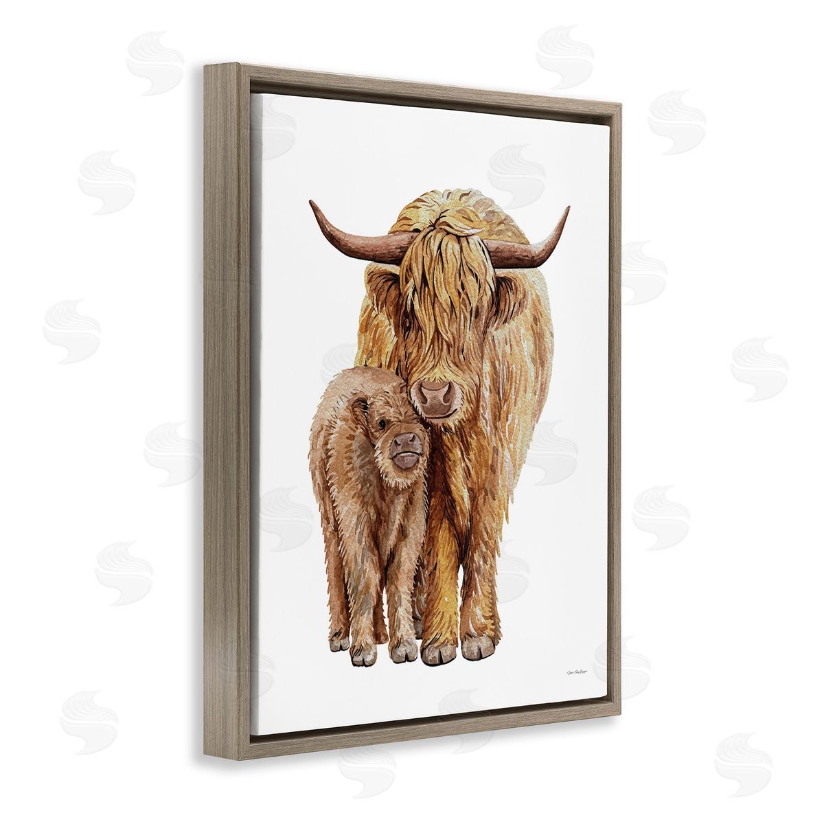 Seven Trees Design Minimal Cattle & Calf