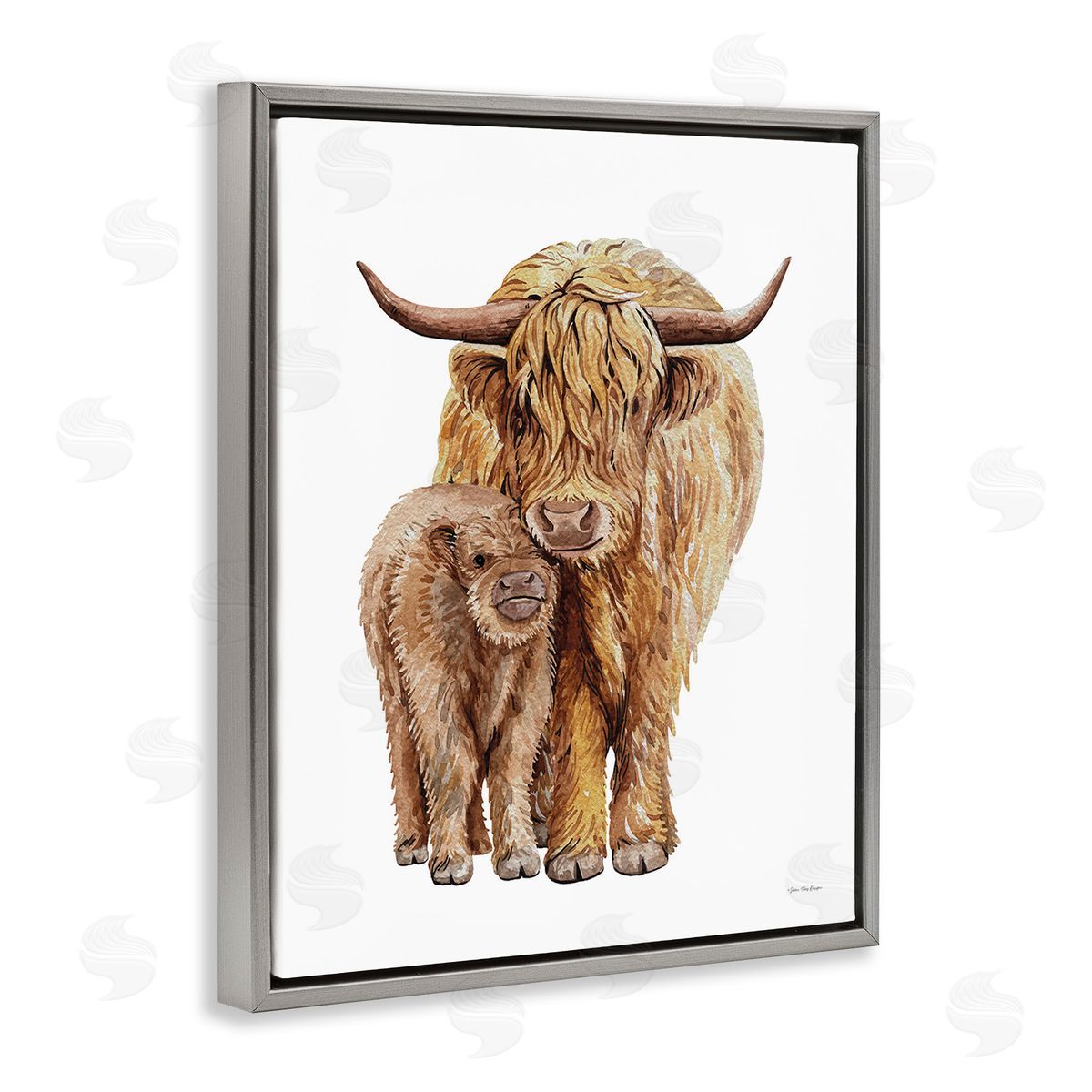 Seven Trees Design Minimal Cattle & Calf